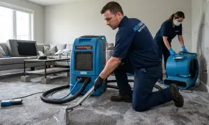 Flood cleanup services in Cedar Rapids, IA for water damage restoration homepage widget